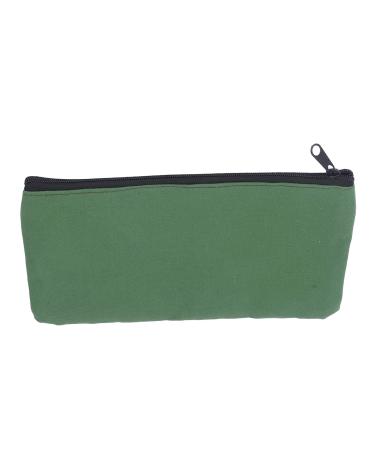 Tool Tote Bag Wide Mouth Large Capacity Waterproof Portable Tool Bag Army Green for Wrench for Nail for Artisan