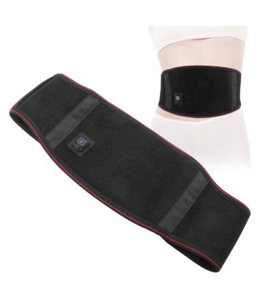 Brrnoo heating waist belt USB waist Heated pad pain relief lumbar support back support brace therapy pad heated waist belt back support wrap pain relief for the back