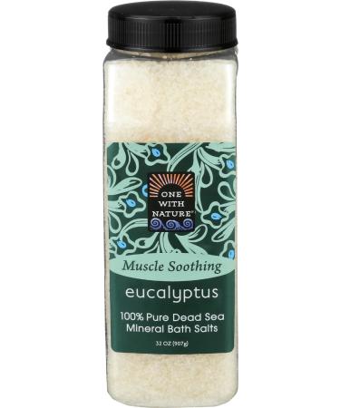One With Nature Eucalyptus Bath Salt 1.98 Pound
