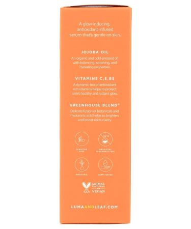 Buy LUMA & LEAF Vitamin C Face Serum - Brightening & Dark Spot Correcting Serum for Sensitive Skin - 1 FL Oz - International Shipping Available - Buy Online on GoSupps.com