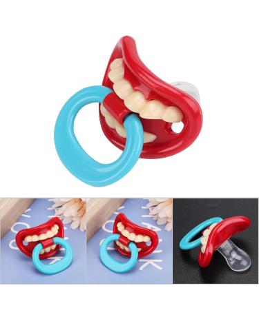 Cute Baby Pacifier Dummy - Funny Silicone Design | Safe Soft Silicone Pacifier (1 Pull Tab) - Buy Internationally - Buy Online on GoSupps.com