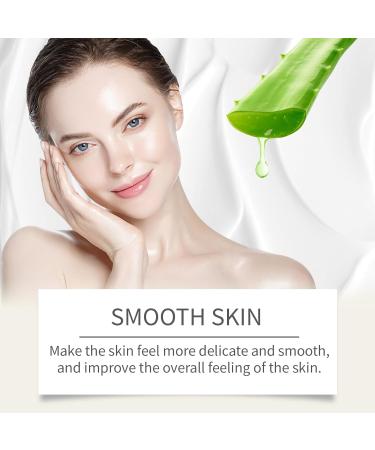 Gommage exfoliant pour le visage aux acides amin s l'aloe vera avec vitamine C - Gel peeling doux pour une peau lisse et lumineuse nettoie et hydrate en profondeur am liore la texture (5Pcs) - Buy Online on GoSupps.com