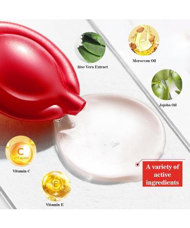 Hpbaggy Hair Treatment Serum vitamin serum Capsule enriched with Moroccan argan and avocado oil rich in vitamins A C E and Pro B5 no rinsing required for all hair types - Buy Online on GoSupps.com