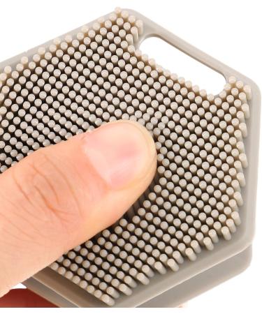 minkissy Silicone Face Scrubber Double Sided Face Cleansing Brush Manual Skin Care Face Exfoliator for Women Men Grey - Buy Online on GoSupps.com