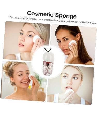 FOMIYES 3 Sets Makeup Sponge Powder Puff Blenders for Hair Makeup Sponge Applicator Makeup Sponge Cosmetic Puff Makeup Tool Foundation Beauty Sponge Wet Puff Mix - Buy Online on GoSupps.com