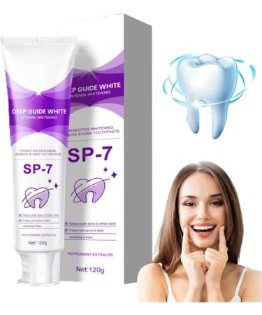 EXQST Toothpaste SP-7, Probiotic Whitening Toothpaste, Fresh Breath Whitening Toothpaste, Teeth Stain Removal Toothpaste, Complete Dental Care