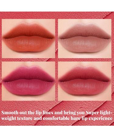 Matte Velvet Lipstick Set Velvet Lipstick for Women - 4-Color Matte Lipstick Makeup Lip Tint Set Velvet Lip Gloss Kit - Buy Online on GoSupps.com
