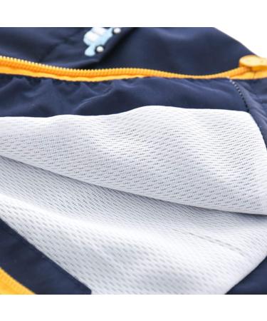 Famuka Baby Boys Hooded Windbreaker Jacket - Toddler Outwear, Navy, 3 Years - Buy Online on GoSupps.com