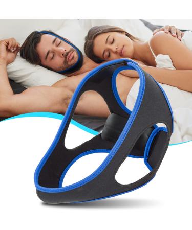 Anti Snoring Devices 2023 New Anti Snoring Chin Strap Effective Snore Chin Strap for Men Women Adjustable and Breathable Anti Snore Devices Snoring Reduction Stop Snoring Aids for Better Sleep 2023--new