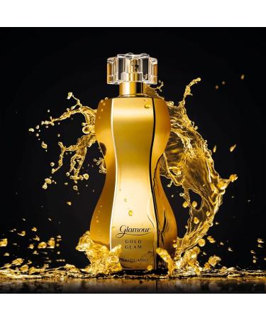 O BOTICARIO Glamour Gold Glam Eau de Toilette Long-Lasting Sweet and Floral Fragrance Perfume for Women 2.5 Ounce - Buy Online on GoSupps.com
