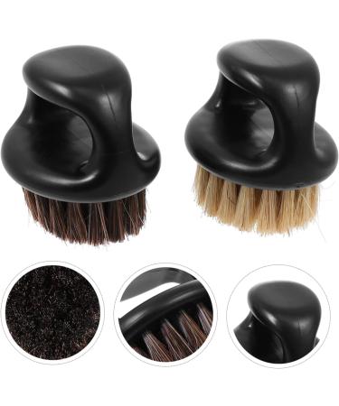 Frcolor 6-Piece Wooden Beard Brush Set | Bristle & Face Cleaning Brushes for Men | Salon Quality Male Grooming Tools - Buy Online on GoSupps.com