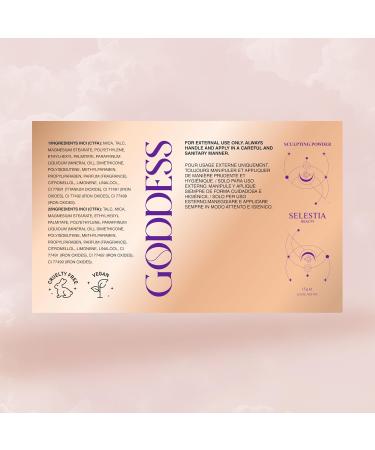 Sculpting Contour Powder Goddess | Matte Easy Blend Contouring Powder for All Skin Tones - 0.53 Oz - Buy Online on GoSupps.com