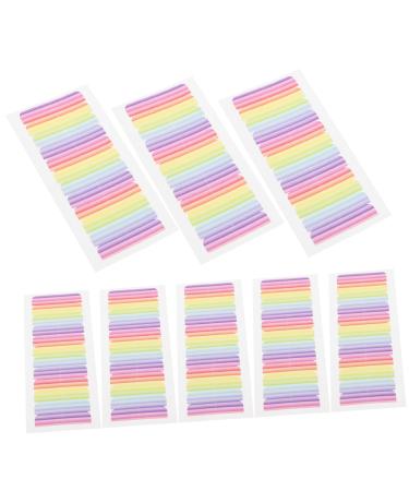 DOITOOL 8 Sheets Traceless Wig Film Hair Ribbons Wig Glue Stickers Wig Tape Strips Lace Tape for Wigs Double Sided Tape Wig Stuff Wig Adhesive for Lace Front Hair Wig Tape Scalp