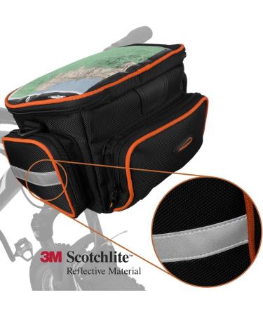 Ibera Bike Handlebar Bag for Camera Equipment  Clip-on Quick Release Bicycle Bag with Rain Cover and Map Sleeve  Medium (IB-HB4) - Buy Online on GoSupps.com