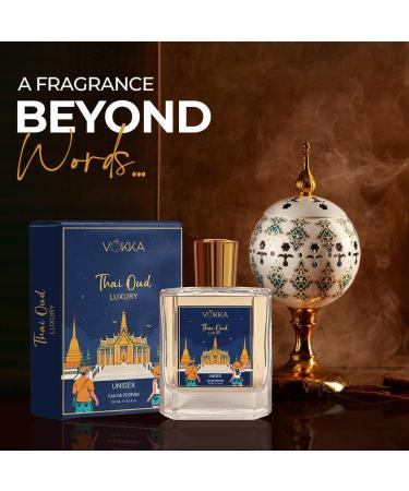 DJ Thai Oud 100 ml | Unisex Luxury Long Lasting Woody Perfume for Men and Women | Woody Oriental Scent Eau De Parfum | EDP Fragrance for Gift | Notes: Rosewood Sandalwood Agarwood - Buy Online on GoSupps.com