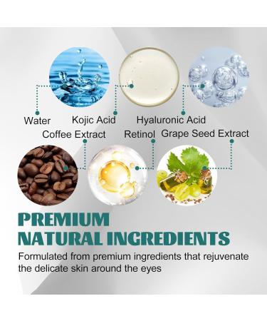 Dark Circles Roller 027oz Eye Roller Serums antipuff and firming eye roller Natural stimulating eye serums for puffy eyes dark circles and fine lines Pologmase - Buy Online on GoSupps.com