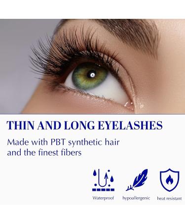 AWAKIIN 4D Premium Cashmere Natural False Lashes - Self Adhesive Reusable Fake Eyelashes for Natural & Volume Look (Royal) - Buy Online on GoSupps.com