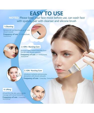 ACWOO Skin Scrubber - Face Spatula & Blackhead Remover Tool for Deep Cleansing | Pore Cleaner & Extractor | International Shipping Available - Buy Online on GoSupps.com