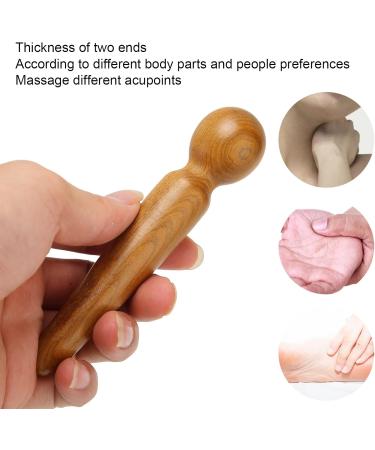 Buy Ergonomic Wooden Foot Reflex Zone Massage Stick | Portable Relief & Relaxation Tool for Pain | Manual Massage Tab for Feet & Hands - Buy Online on GoSupps.com