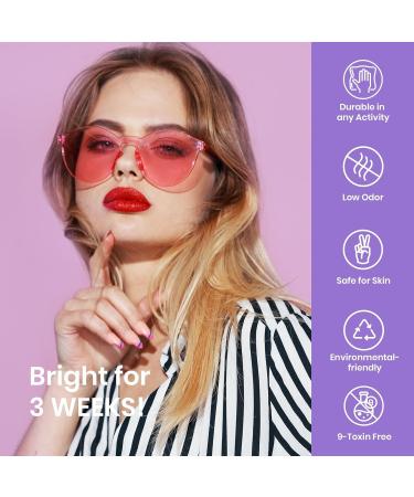 Beetles Gel Polish Nail Art Set - 20 Colors Soak Off UV Liner Gel with Thin Brush - Perfect Gifts for Women - Buy Online on GoSupps.com