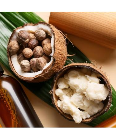 Woodflame Shea Butter 300g - Cold Pressed Pure & Natural Fragrance-Free Vegan | Ideal for Natural Cosmetics - Buy Online on GoSupps.com