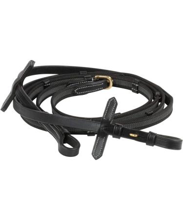 Buy HORZE Horse Bridle Sion - English Noseband & Reins in Black for Thoroughbreds - International Shipping Available - Buy Online on GoSupps.com