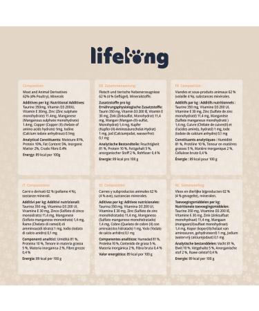 Buy Amazon Lifelong Cat Food Pate with Poultry - 100g Pack of 16 | Premium International Shipping - Buy Online on GoSupps.com