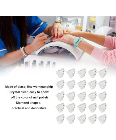  Pilipane Pilipane Set of 50 Clear Glass Color Cards for Nail Polish - Buy Online on GoSupps.com