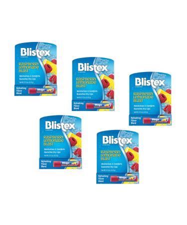 Blistex Raspberry Lemonade Blast Lip 0.15 OZ (Pack of 5)