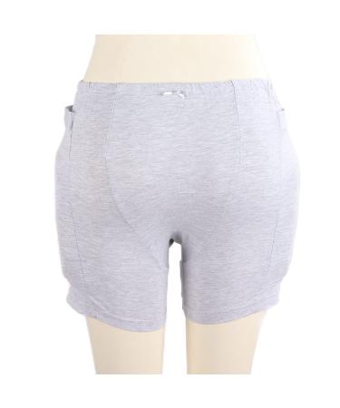 FILFEEL Elderly Hip Shorts Breathable Sweat Absorbing Safety Hip Protector Pants for Women Small Xl