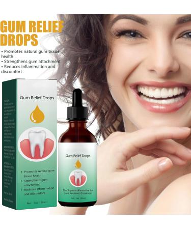 Dentizen Gum Regrowth Drops 30ml | Repair & Rejuvenate Receding Gums | Gum Restoration Solution (2PCs) - Buy Online on GoSupps.com