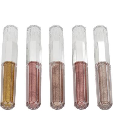 Metallic Nail Gel Long Lasting Metallic Nail Polish Fine Texture 5 Unique Colors for Home DIY Salon - Buy Online on GoSupps.com