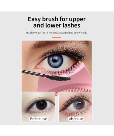 Eyelinear Stencil Mascara Eyelash Guard Eye Shadow Template Silicone Mascara Shield Applicator Guard Eye Makeup Assistant Tool Eyebrow Eye Line - Buy Online on GoSupps.com