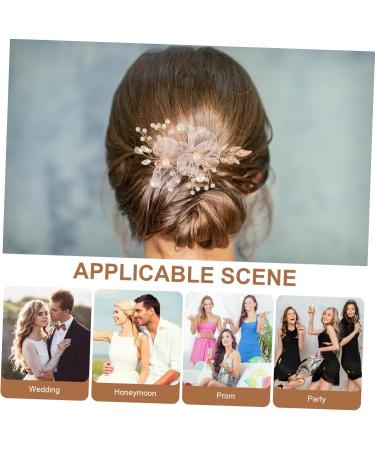 FRCOLOR Wedding Hair Accessories Hair Accessories for Teen Wedding Hair Clip Hair Accessory for Women Flower Hair Clips for Women Hair Clip for Flower Hair Pin Women Hair Clips - Buy Online on GoSupps.com