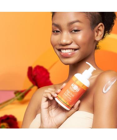 Koji White Kojic Acid & Papaya Body Lotion - Exfoliating Hydrating Moisturizing Skin Care for Sun-Damaged Skin Vegan Paraben-Free 8.45 Fl Oz (1 Bottle) - Buy Online on GoSupps.com