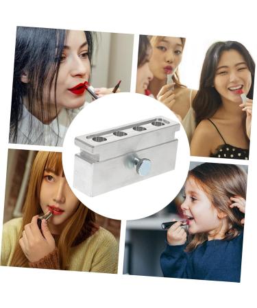 FOMIYES 4 Sets Lipstick Mold - DIY Lip Gloss & Lip Balm Kit | Aluminum Alloy Holder for Lip Balm Making - Buy Online on GoSupps.com