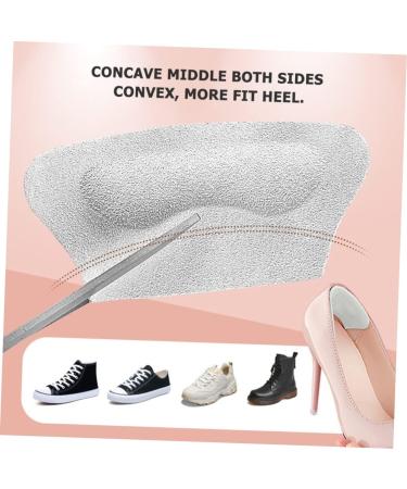 Shop 2 Pairs Leather Heel Stickers for Women - Comfortable Chunky & Dressy High Heel Boot Accessories | Nubuck Calfskin | Assorted Colors - Buy Online on GoSupps.com