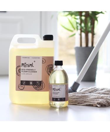Miniml Eco Floor Cleaner Liquid 5L Refill - Almond Scented | Multi Purpose Hard Floor Cleaner | Vegan & Cruelty Free - Buy Online on GoSupps.com