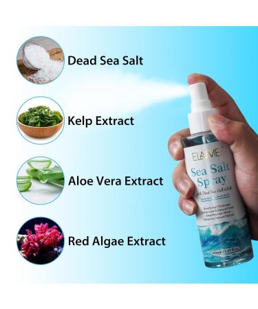 Sea Salt Spray for Hair Sea Salt Spray for Men & Women Hair Texturizing Spray Hair Styling for Volume & Thickness Salt Water Spray Beach Wave Spray Safe for All Hair Types -5.07 fl Oz - Buy Online on GoSupps.com