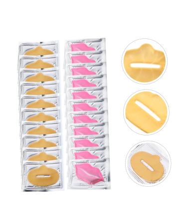 Ipetboom Lip Pad Pack 20pcs Collagen Masks Exfoliating Moisturizing Lip Anti Aging Random Style - Buy Online on GoSupps.com