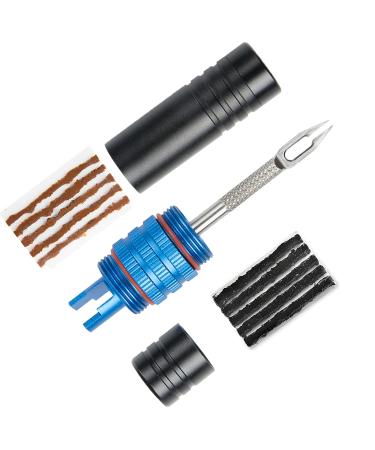 RRK Tubeless Bike Tire Tool, Repair Kit and Sealant Injector Syringe Set with Valve Removal Tool Kit
