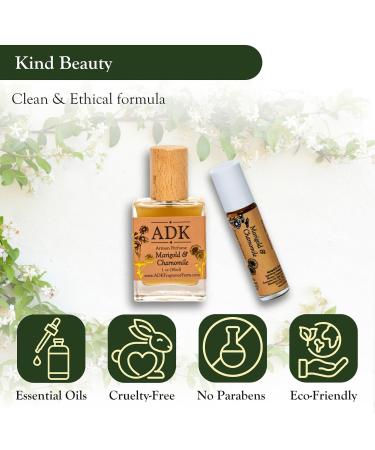ADK Marigold & Chamomile Botanical Perfume Spray 1 oz (30 mL) Natural Hypoallergenic & Clean Perfume for Women & Men with Notes of Marigold Chamomile Gardenia Musk Sandalwood 1 Fl Oz (Pack of 1) - Buy Online on GoSupps.com