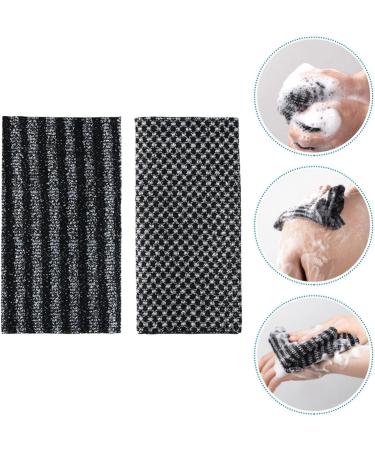 FRCOLOR 6 Pcs Bath Towels - Exfoliating Shower Towels & Body Scrubbers for Clean Skin | Carbon Fiber Back Strap Towel Set - Buy Online on GoSupps.com