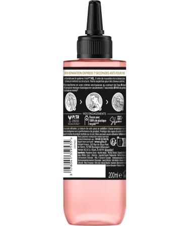 Schwarzkopf - Gliss - 7 Second Express Repair Treatment - SOS Split Ends and Lengths - Suppleness and Shine - Ionic Complex and Grape Seed Oil - 200 ml - Buy Online on GoSupps.com