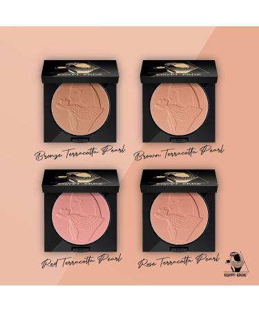Cutifem Egypt-Erde Compact Powder Highlighter | No.1 Bronze Terracotta Face Powder | Vegan & Dermatologically Tested Natural Makeup 11g - Buy Online on GoSupps.com