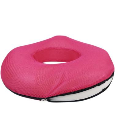 Irish Donut Cushion for Hemorrhoids Prostate Pregnancy - Premium Comfort Foam Pillow (Rose Red) - Buy Online on GoSupps.com