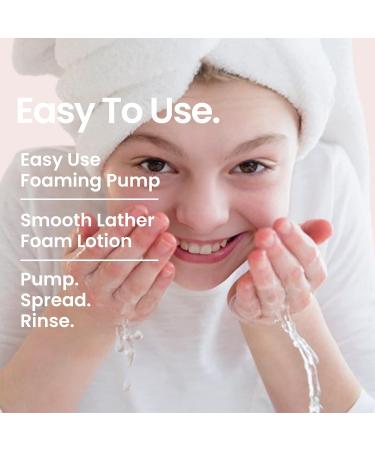 Teen Skin Ultra Gentle Kids Face Wash - 5 oz | Gentle Cleansing for Sensitive Skin - Shop Now for Fast International Shipping - Buy Online on GoSupps.com
