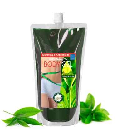 Green Tea & Spirulina Slimming Massage Anti-cellulite Wrap Gel 400ml