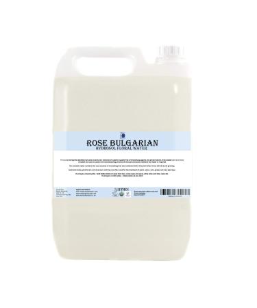 Mystic Moments | Rose Bulgarian Natural Hydrosol Floral Water 5 litres | Perfect for Skin Face Body & Homemade Beauty Products Vegan GMO Free