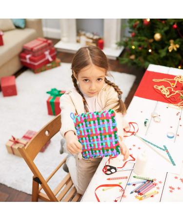 12 Colors Ourtroness Loom Potholder Loops Refill - 192 Pieces for Kids DIY Crafts | Compatible with 7 Inch Weaving Loom - Buy Online on GoSupps.com